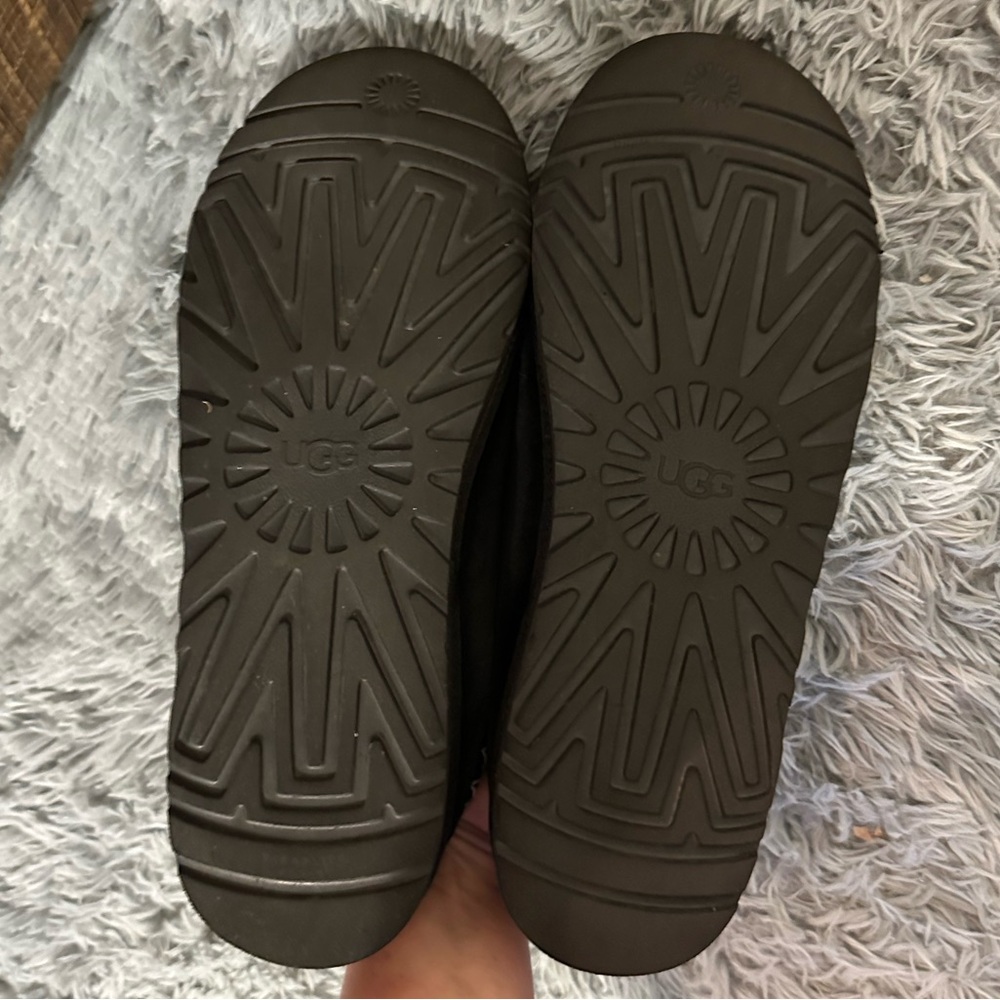 UGG shoes mens 12 Ugg tasmin tas slippers scuffs black size 12 slip on - Picture 13 of 13